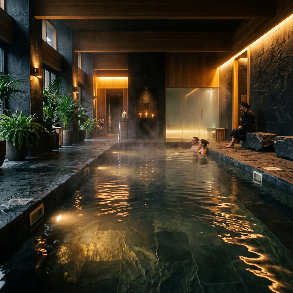 Misty Slate Plunge Sanctuary