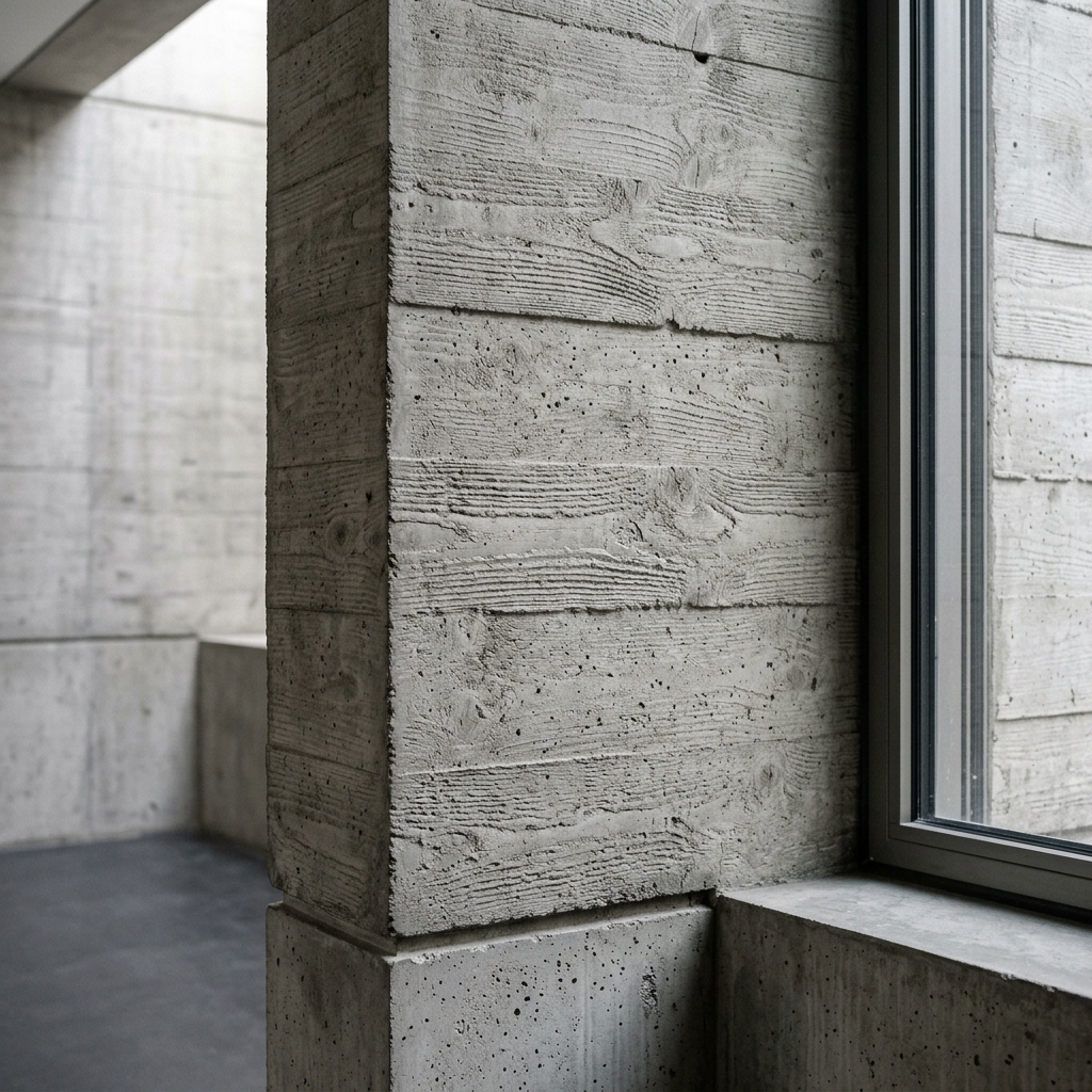Concrete macro texture