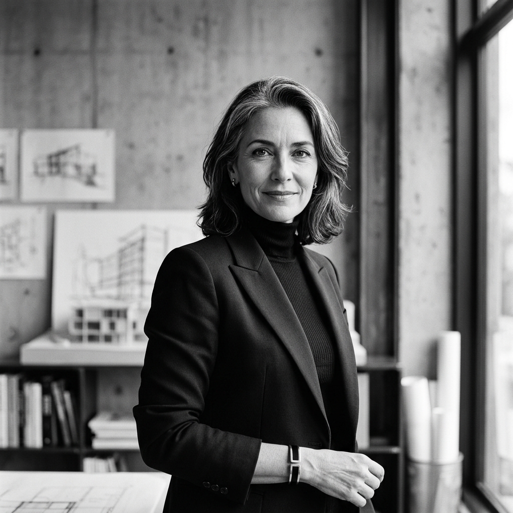 Elena Rostova — Founding Principal Architect